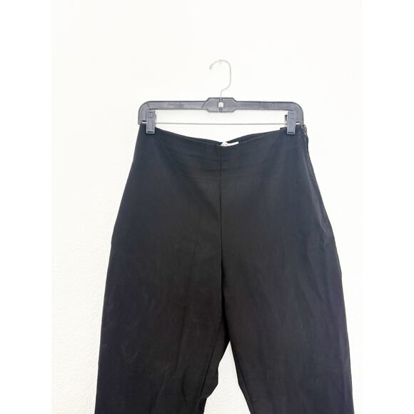 M.M. Lafleur The Kick Flare Foster Pant - Eco PowerStretch Size 10 Black Chic - Picture 4 of 12